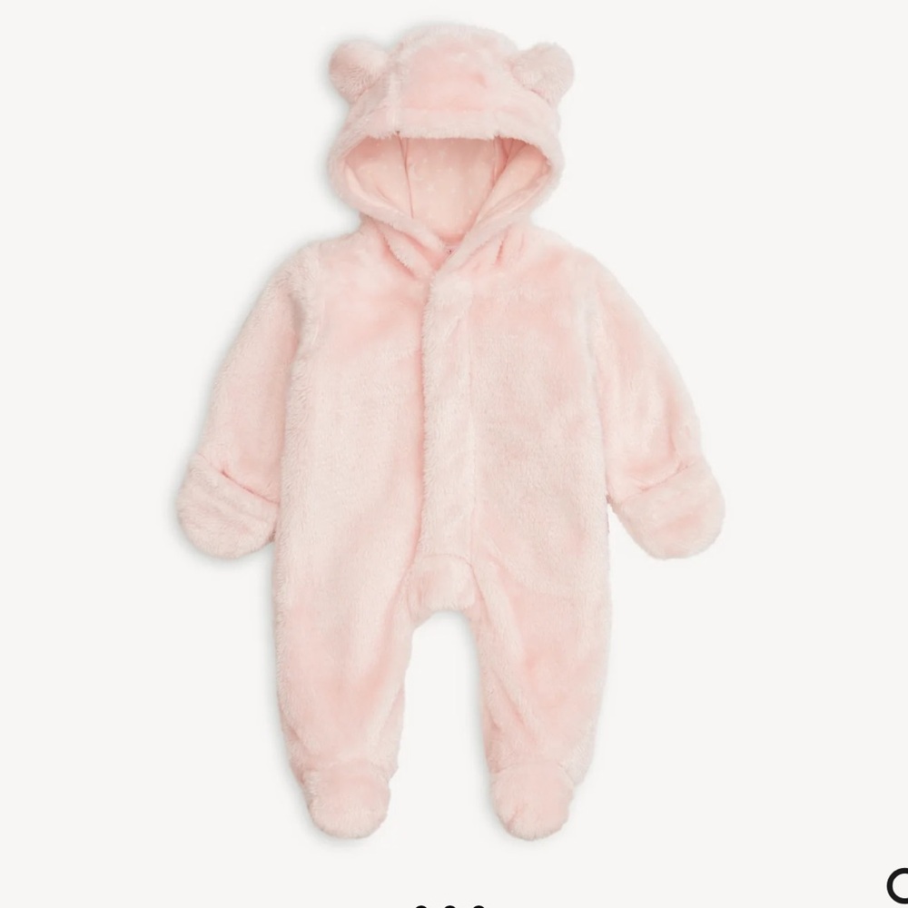 Magnetic Me Pink Baby Pram / Coat / Winter Suit 9-12m Barely Used